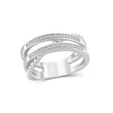 JewelersClub Stackable Diamond Rings for Women – Accent White Diamond ...