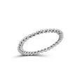 thumbnail image 1 of JewelersClub Sterling Silver Glam Girl Eternity Ring for Women | Dainty Sterling Silver Promise Ring For Women | Silver Glam Girl Eternity Ring For Women, 1 of 4