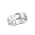 thumbnail image 1 of JewelersClub Sterling Silver Heart Ring for Women | Dainty Sterling Silver Promise Ring For Women | Silver Heart Ring For Women, 1 of 4