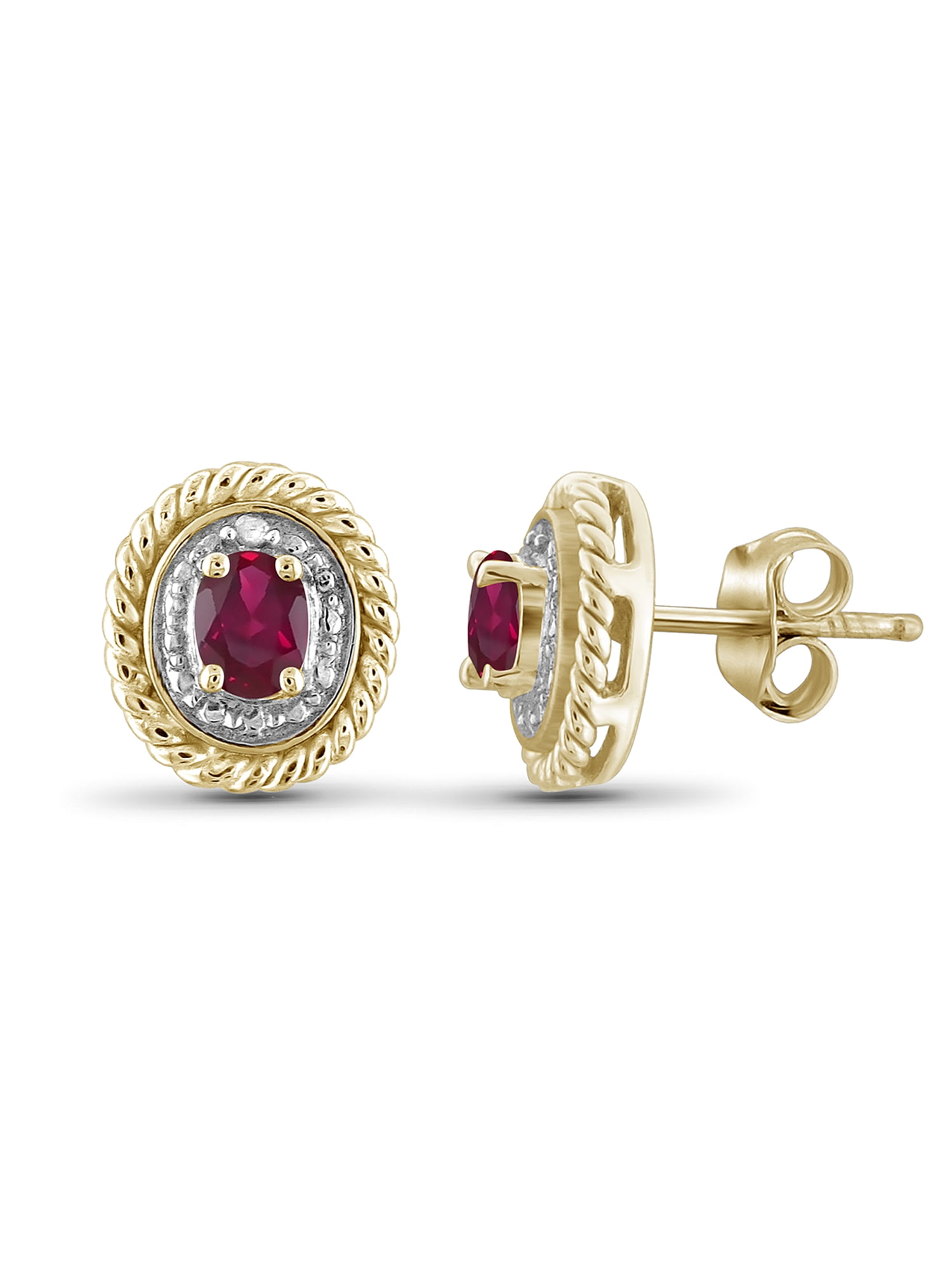 Jewelersclub 0.38 Ctw Ruby Gemstone & Ac