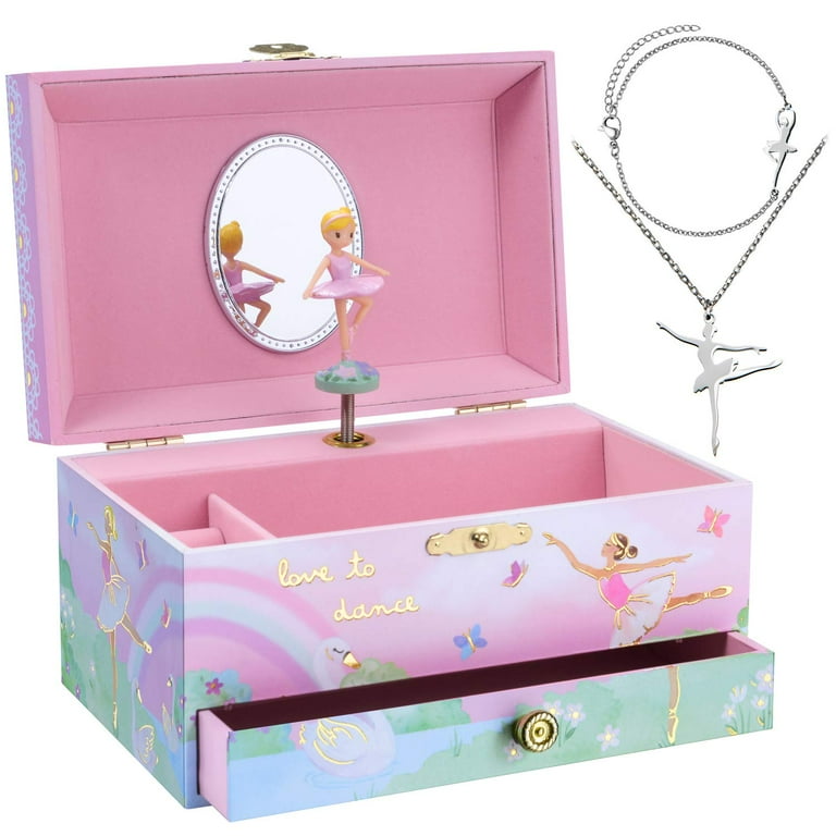 Jewelkeeper Kids Musical Jewelry Box Piece Ballerina Set for
