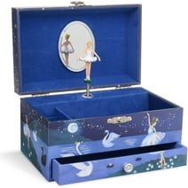 Jewelkeeper Girl's Ballerina Musical Jewelry Storage Box