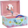 thumbnail image 1 of Jewelkeeper Musical Jewelry Box for Girls, Underwater Mermaid Jewelry Boxes, Over The Waves Tune and Spinning Mermaid Doll, Girls Gifts Music Box, 1 of 7