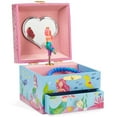 thumbnail image 1 of Jewelkeeper Musical Jewelry Box with Spinning Unicorn, Mermaid Pattern, Birthday or Christmas Gifts., 1 of 6
