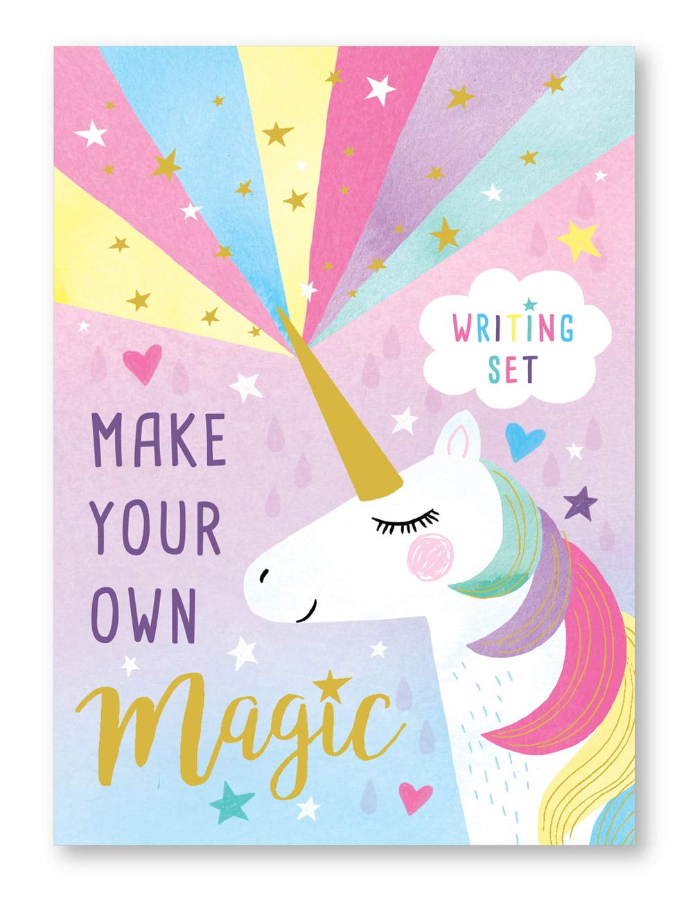 Target Magical Unicorn Stationery Set / Rainbow Pastel Unicorns