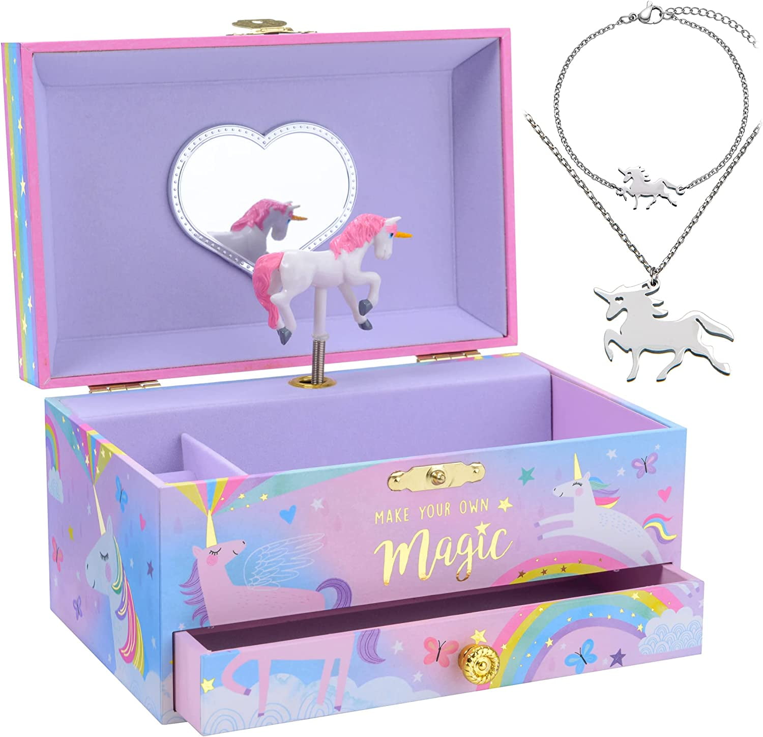 Unicorn Jewelry Set For Children