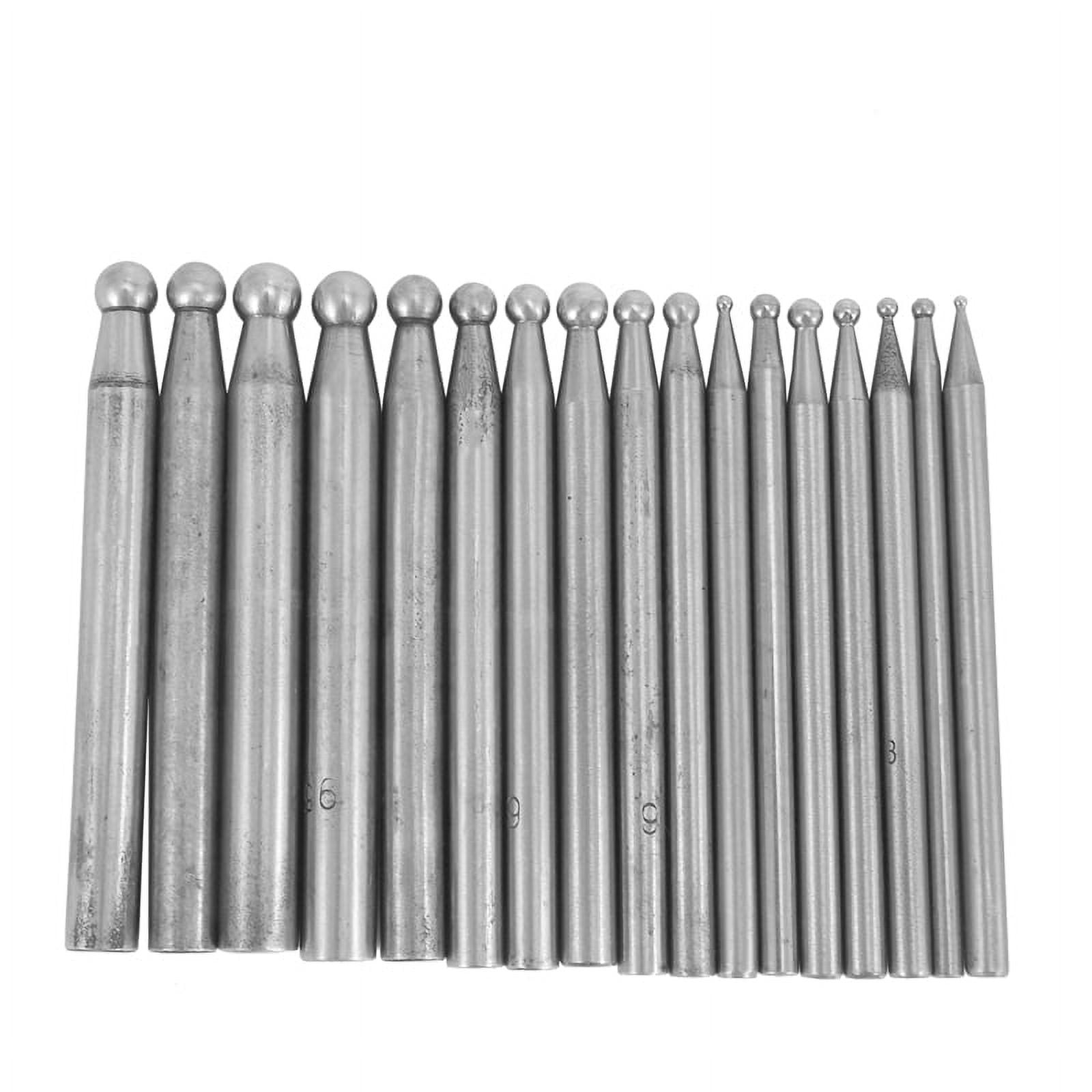 Jewellers Tool Jewelry Dapping Block Set with 17Pcs Jewelry Tool Kit