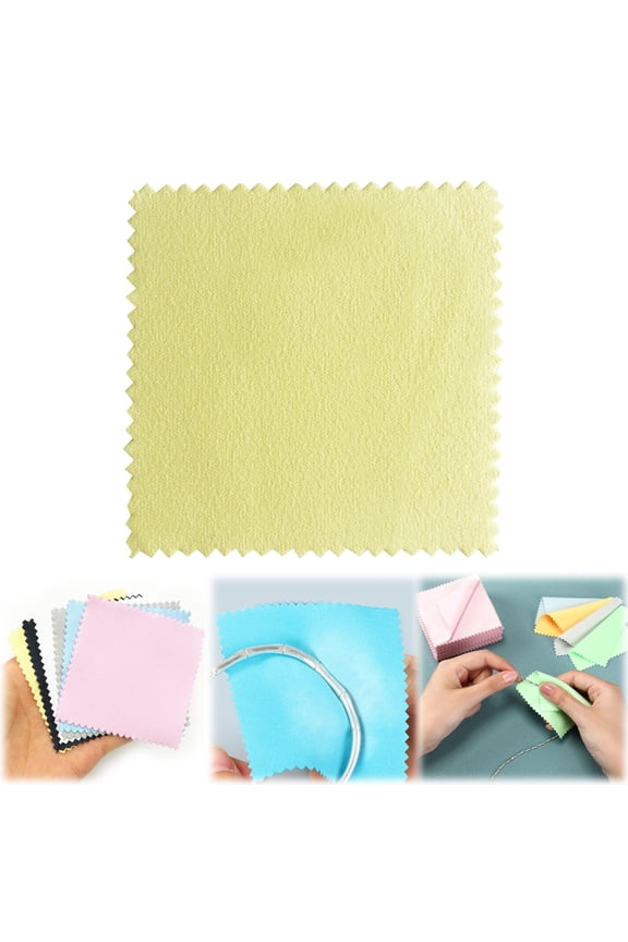 Jewellery Polishing Cloths Multipack for Silver Gold Brass Copper,Maintains Jewellery Luster