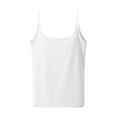 thumbnail image 1 of Jewelreauty Camisole Workout Yoga Tank Tops for Women Sleeveless Spaghetti Strap Cozy Tops with Built in Bra (S, White), 1 of 3