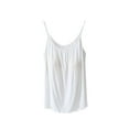 thumbnail image 1 of Jewelreauty Tank Tops for Women Sleeveless Workout Gym Spaghatti Strap Tops Loungewear Shirt with Built in Bra (3XL, White), 1 of 4