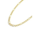 thumbnail image 1 of Jewelry Atelier Gold Chain Necklace Collection - 14K Solid Yellow Gold Filled Figaro Chain Necklaces for Women and Men with Different Sizes (2.8mm, 3.7mm, 4.7mm, 5.6mm), 1 of 12