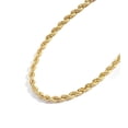 thumbnail image 1 of Jewelry Atelier Gold Chain Necklace Collection - 14K Solid Yellow Gold Filled Rope Chain Necklaces for Women and Men with Different Sizes (2.1mm, 2.7mm, or 3.8mm), 1 of 8