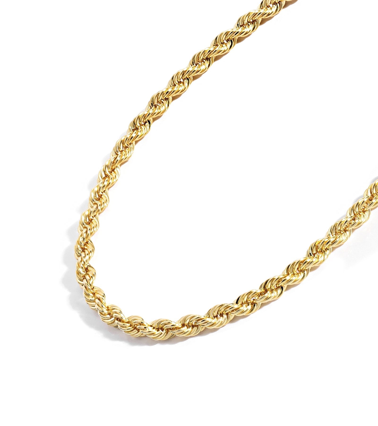 Jewelry Atelier Gold Filled Rope Chain Necklace, 14K Yellow Gold, 2.1mm ...
