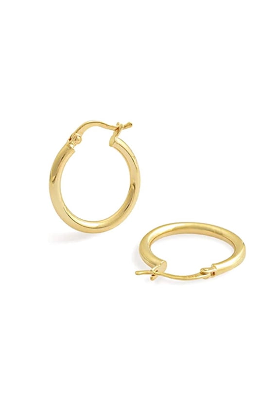 Gold Filled Hoop Earrings Collection - 14K Solid Yellow Gold Filled Stylish Earrings for Women with Different Occasions & Styles