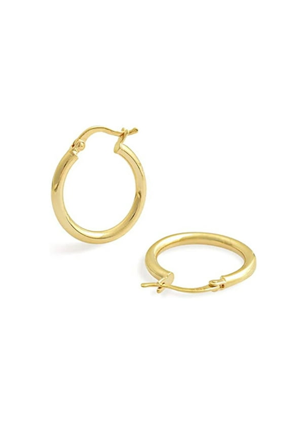 Gold Filled Hoop Earrings Collection - 14K Solid Yellow Gold Filled Stylish Earrings for Women with Different Occasions & Styles