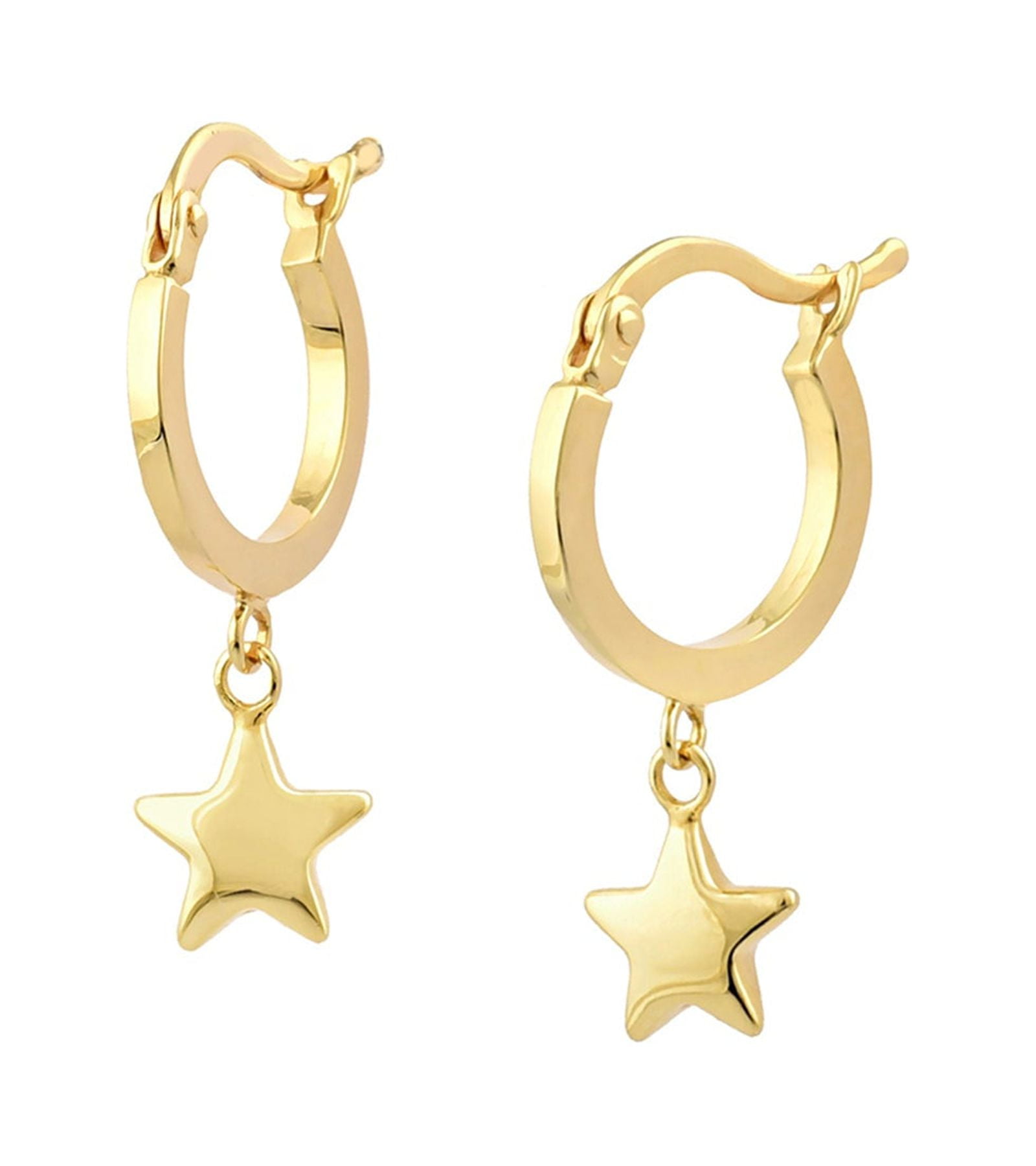 JEWELRY ATELIER Gold Filled Stud & Dangle Earrings Collection - 14K Solid Yellow Gold Filled Stylish Earrings for Women with Different Occasions & Styles