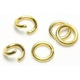 thumbnail image 1 of Jewelry Basics Metal Findings 500/Pkg-Gold 4mm Jump Rings, 1 of 2