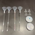 thumbnail image 1 of Jewelry Beading Funnel Tools Kit (Clay Craft Set, Necklace Making Accessories), 14-Piece Set, 6-Piece Beading Tools Kit With Funnel And Hooks, For Jewelry Making, Bracelets, And Necklaces, Meiiso, 1 of 9