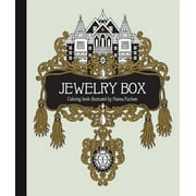 HANNA KARLZON Jewelry Box Coloring Book : Published in Sweden as "Smyckeskrinet" (Hardcover)