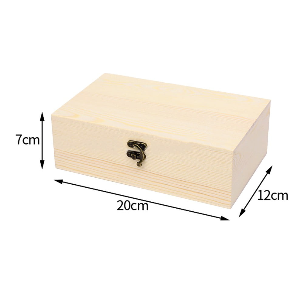 Pine cheap wood box