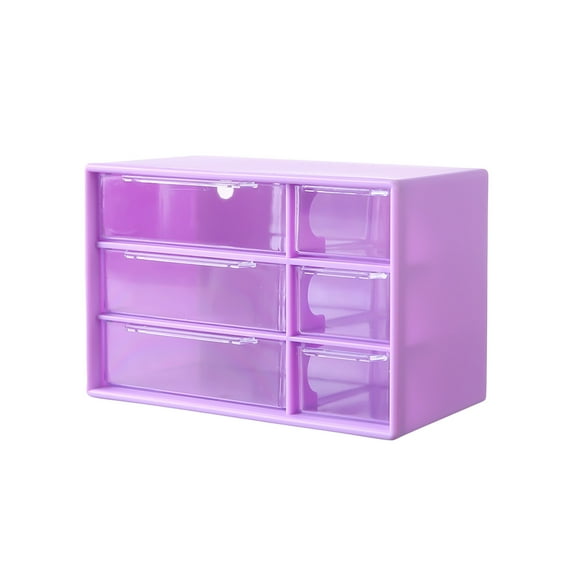 Jewelry Box Organizer - Clear Jewelry Travel Bag for Rings, Necklaces & Earrings - Pink Plastic Storage Organizer for Women - Practical Gift for Wife, Girlfriend, Daughter, & Friends