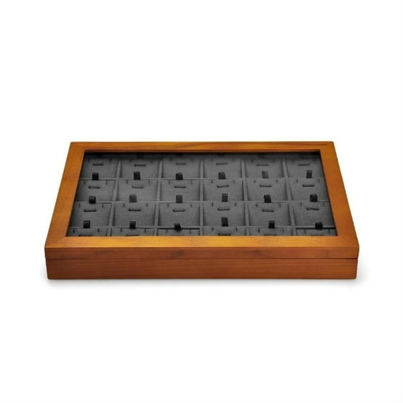Jewelry Box Organizer Wooden Large Jewelry Box Boxes With Clear Lid Wood Stackable Storage Box Solidwood Jewelry