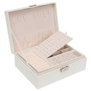 Jewelry Box for Women Girls (White)