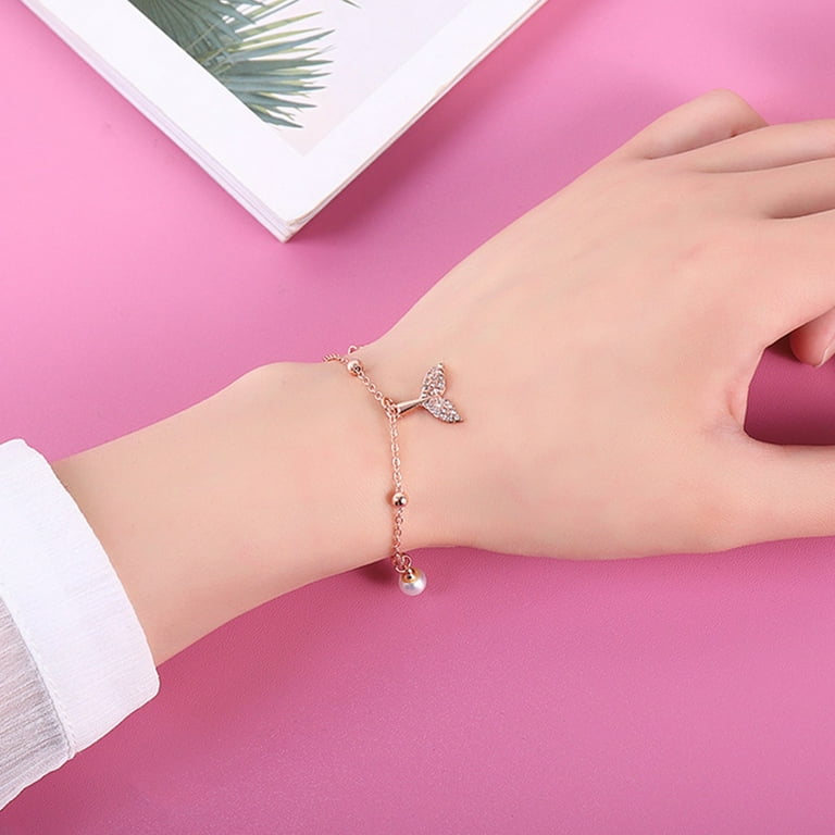 Jewelry Bracelets Bracelet Women's Fashionable Small Crowd Design High Grade Bracelet Girl Friend Student Exquisite Handwear Accessories for Women