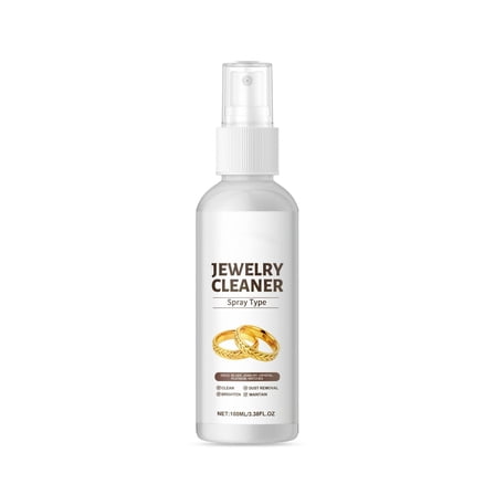 Jewelry Cleaner 100Ml For Cleaning Jewelry Accessories Home Use Suitable For Gold Diamonds And Other Gemstones