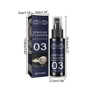 GBIIOU Sale Clearance Jewelry Cleaner Cleaning Decontamination Dial Maintenance Spray Jewelry Cleaning 30ml