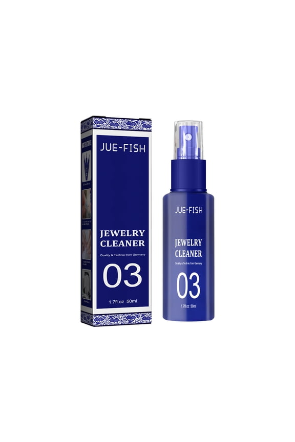 Jewelry Cleaner Cleaning Diamond Ring Necklace Gold Cleaner Rust Remover Gray Remover 50ml
