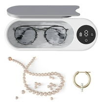 Jewelry Cleaner Machine,Portable Household Professional Ultrasonic Cleaner Machine for Jewelry, Daily Use, Glasses, Denture, Watches & More