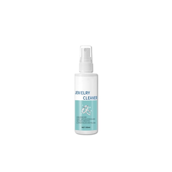 Jewelry Cleaner Spray 100ml Deep Deoxygenation Brightening Gentle Formula For Gold Silver Diamond Jewelry Cleaning