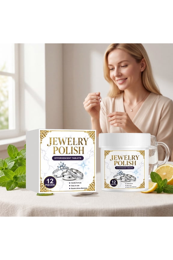 Jewelry Cleaning Pad Features Cleaning Cloth for Rings, Necklaces, and Accessories Care