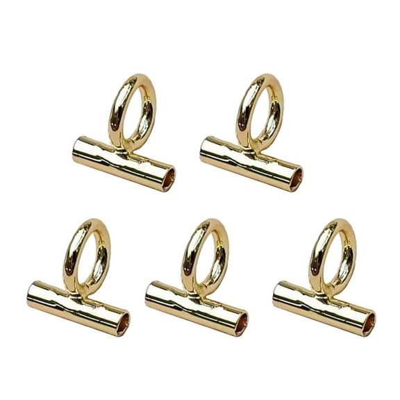 Convertible Necklace and Brooch Adapter Pin to Pendant Converters Jewelry Accessories Alloy Texture for Brooch Necklace