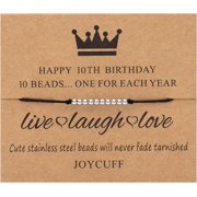 GOTYOU 𝗖𝗼𝗱𝗲 𝗕𝗿𝗮𝗰𝗲𝗹𝗲𝘁𝘀 𝗳𝗼𝗿 𝗪𝗼𝗺𝗲𝗻 𝗚𝗶𝗿𝗹𝘀 Jewelry for Daughter Mom Best Friends Inspirational Gifts for Girl Soulmate Valentines Day Mother's Day Graduation Gift Cute Adjustable