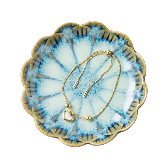 Jewelry Dish Tray, Ring Dish, Ceramic Trinket Tray, Key Bowl, Decorative Plate, for Friends Sisters Daughter Mother