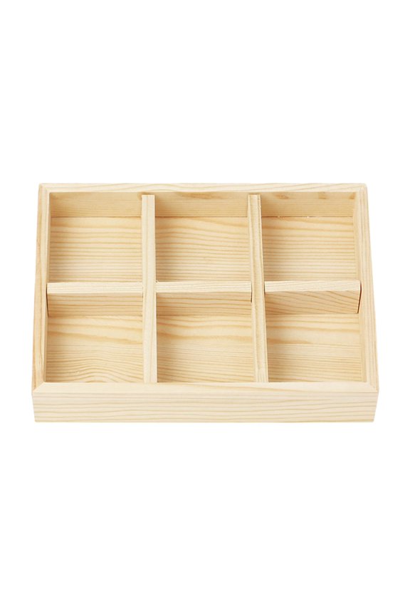 Jewelry Display Bangles Bracelets Jewelry Organizers Pendants Container Display Plate Jewelry Display for Selling 6-grids