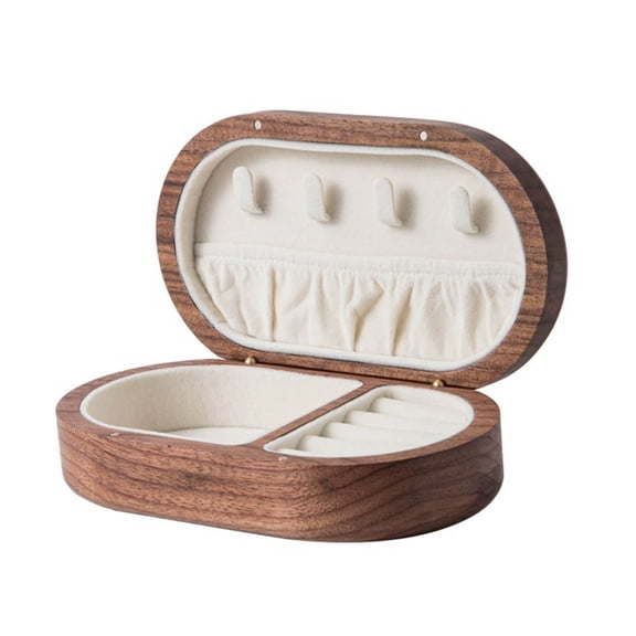 Jewelry Display Box Jewelry Small Jewelry Box Wood Jewelry Case for Women Jewelry Collection