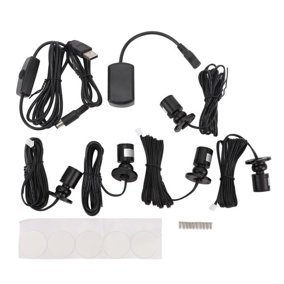 Jewelry Display Lights, 5V USB, Dimmer Switch, 2m Cable, Perfect For Cabinets Showcases