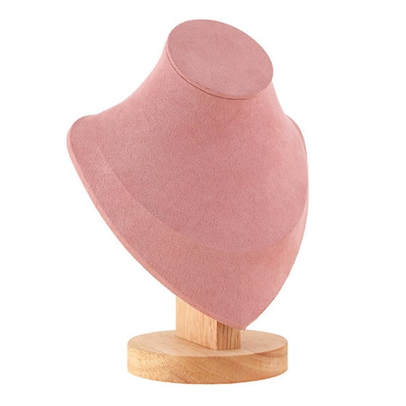 Jewelry Display Mannequin Bust Model for Choker Necklace Photography Shelves 8.5x14.7x17.8cm