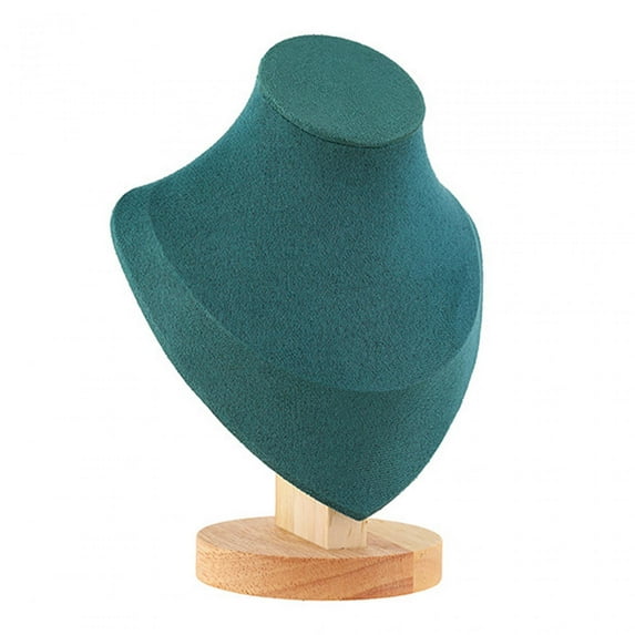 Jewelry Display Mannequin Bust Scratchproof for Displaying Choker Galleries 8.5x14.7x17.8cm