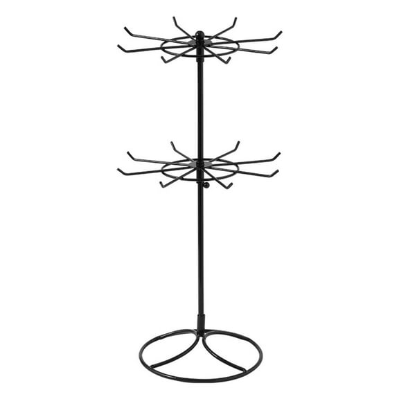 Jewelry Display Rack 2 Rotating Necklace Holder Jewelry Tree Stand Jewelry Organizer for Necklaces Bracelet Earring