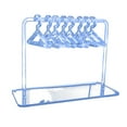 thumbnail image 1 of Jewelry Display Rack | Hanging Earring Holder with 8 Mini Hangers | Transparent Acrylic Jewelry Organizer for Earrings, Bracelets & Necklaces | Space-Saving Storage for Bedroom, Dresser or Closet, 1 of 1