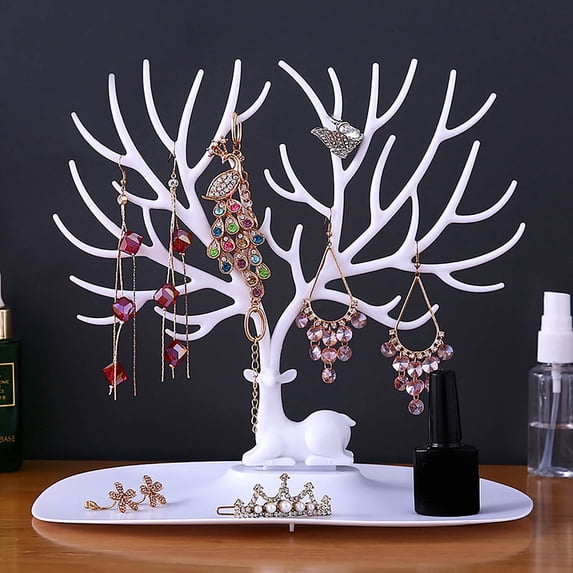 Jewelry Display Stand Organizer for Earrings Necklaces Rings and Fine Accessories