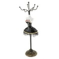 thumbnail image 1 of Jewelry Display Stand Rack Holder Shelf Resin Female Model Decor Black, 1 of 8