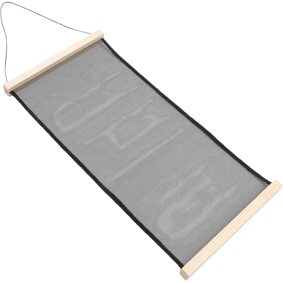 Jewelry Display Stand Wall Mounted Organizer for Stud Eaings Mesh Hanger Boards Rack Wood Hanging Necklace, As shown in the figure -