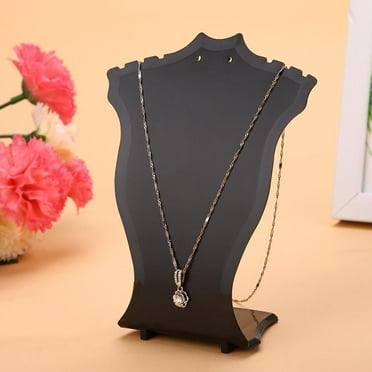 Jewelry Display Stands,Necklace Pendant Chain Jewelry Bust Display Stands Hanger Earrings Holder Rack, Pendant Chain Display