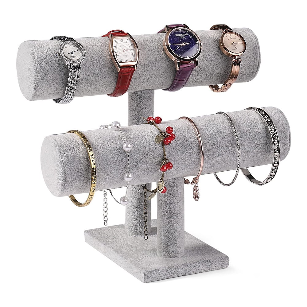Jewelry Display Tower, Necklace Bracelet and Watch Holder Display Stand
