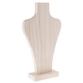 thumbnail image 1 of Jewelry Display Wooden Mannequin Bust For Necklace Choker Stand Rack 22.5cm .5cm, 1 of 8